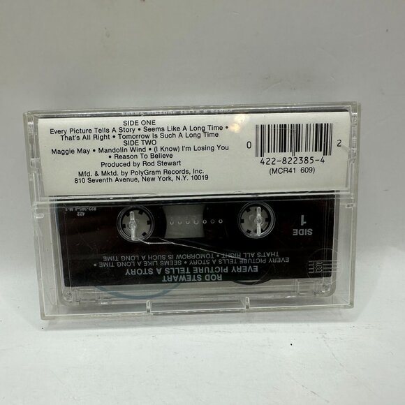 Rod Stewart Every Picture Tells A Story Cassette Tape Album Mercury PolyGram Rec - Picture 2 of 5